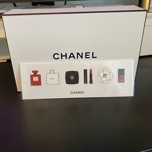 Chanel Stickers and Gift box